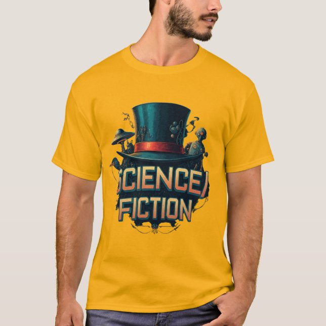 Science/Fiction Manar Shirt T Shirt (Framsida)