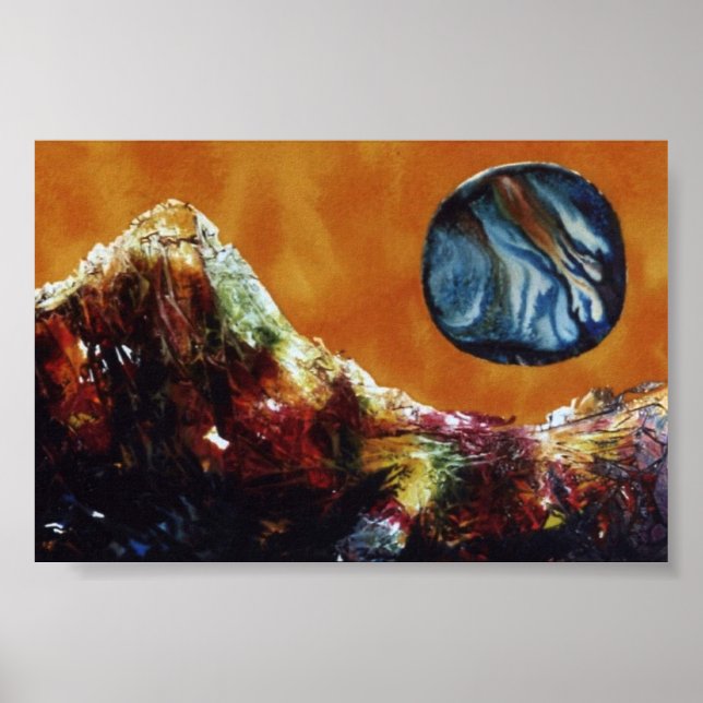 Science fiction Mini-Poster Poster (Framsidan)