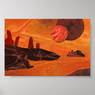 Science fiction Mini-Poster Poster