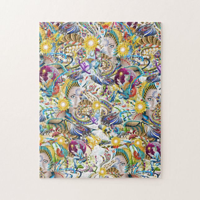 Science fiction pussel (Vertikal)