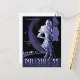 Science-Fiction Resereklamb, Planet PSO J318.5-22 Vykort