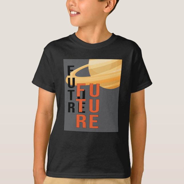 Science fiction Space Ufo Alien Sci-Fi Funny Gift T Shirt (Framsida)