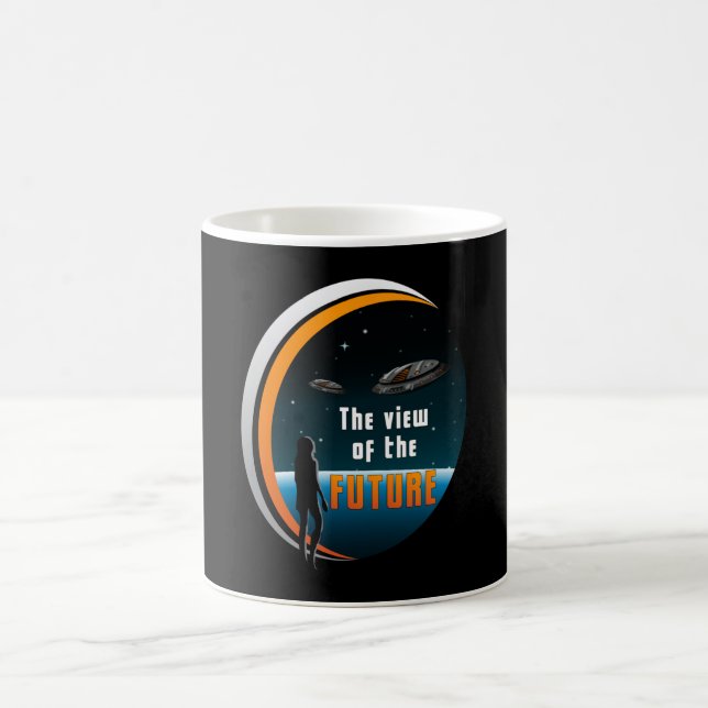 Science fiction Ufo Space Alien Sci-Fi Funny Gift Kaffemugg (Center)