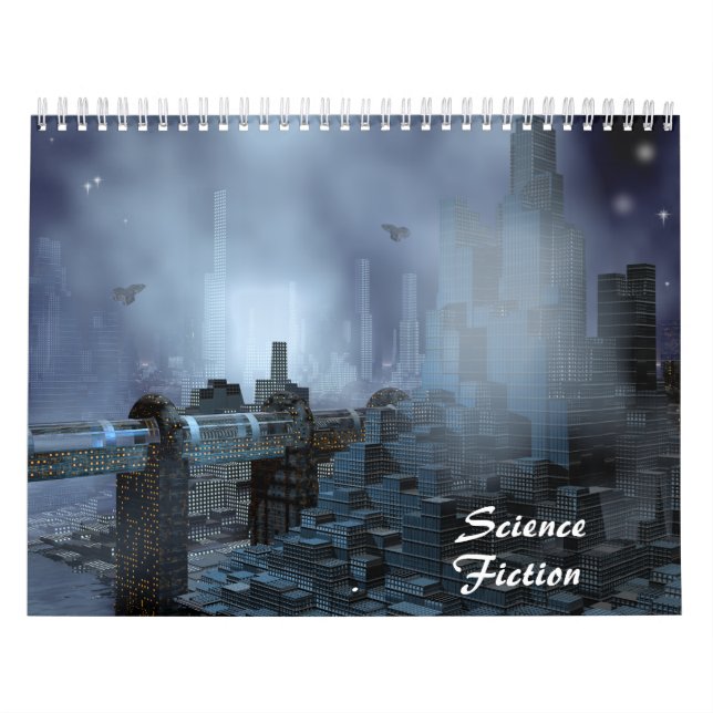 Science fictionkalender kalender (Omslag)