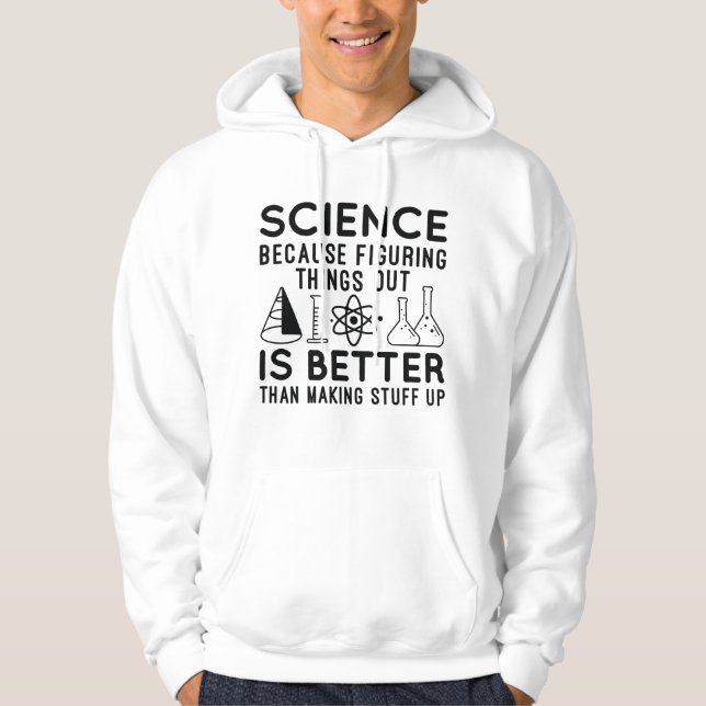 Science Figuring Sak Out Hoodie (Framsida)
