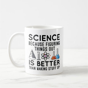 Science Figuring Sak Out Kaffemugg
