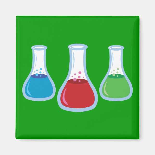 Science Flasks Magnet (Framsidan)