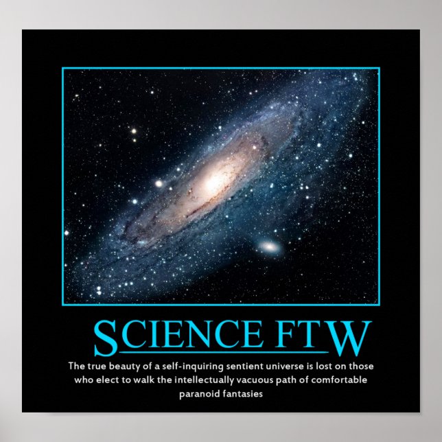 Science FTW Poster (Framsidan)