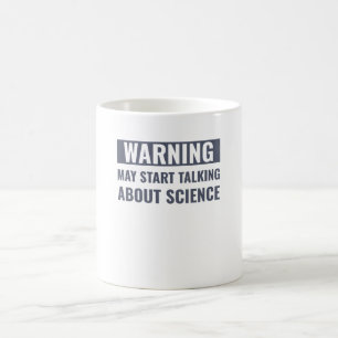 Science Funny Scientist Talkin Om Science Kaffemugg