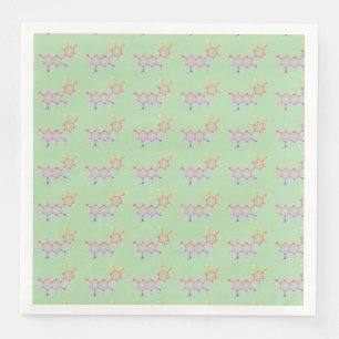 Science Garden Party Molecule Napkins Pappersservett