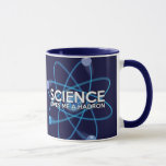 SCIENCE GE ME A HADRON Roligt Mugg<br><div class="desc">En coola,  ett trendig,  en roligt vetenskapligt inspirerad mugg-designad som en gåva till alla vetenskapsmän,  vetenskapslärare,  vetenskapslärare,  studenter,  i kort,  alla vetenskapsmän i ditt liv (och det inkluderar dig)! Designad av Science Geekness© på http://www.zazzle.com/sciencegeekness*</div>