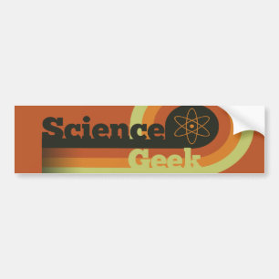 Science Geek Bildekal