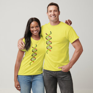 science geek dna-sekvensgrafik t-shirt-design t shirt