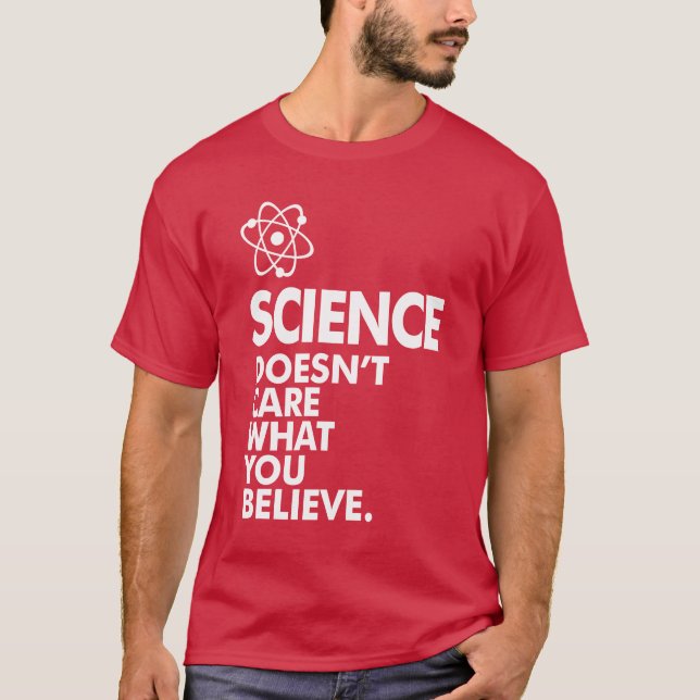 Science Geek Gift T Shirt (Framsida)