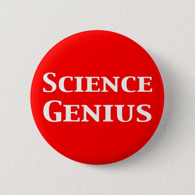 Science Genius Gifts Knapp (Framsida)