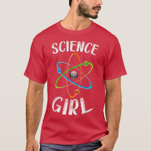 Science Girl Chemistry Älskare Biology Student Tea T Shirt
