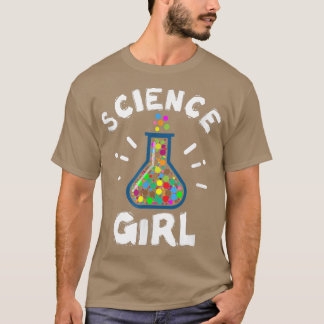 Science Girl Chemistry Biology  T Shirt