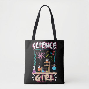 Science Girl Chemistry Laboratory Scientist Tygkasse