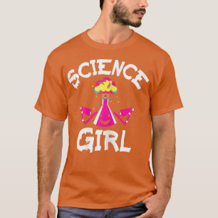 Science Girl Stem Fält biology Chemistry Physics T Shirt