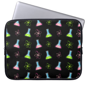 Science Grönt Rosa Flask Laptop Fodral