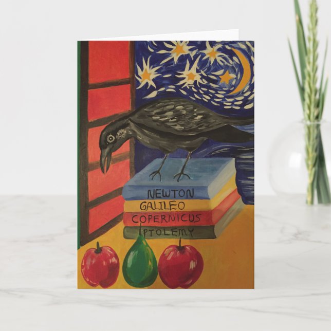 Science Hälsning! Kort (Framsida)