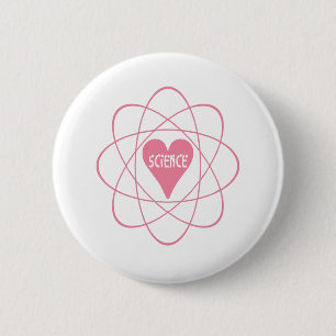 Science Heart valentine-gåva Knapp