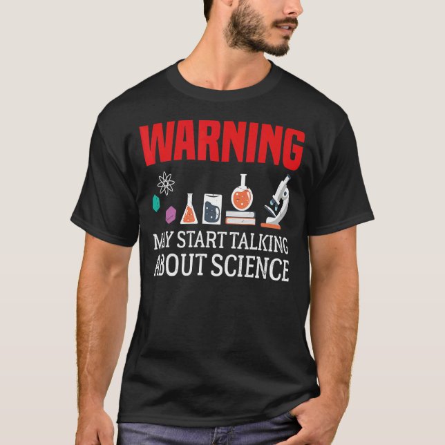 Science I Kärlek Science Science Quote T Shirt (Framsida)
