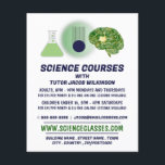 Science Icons, Science Course Advertising Flygblad<br><div class="desc">Science Icons,  Science Course Advertising Flyers by the Affärskort Store.</div>