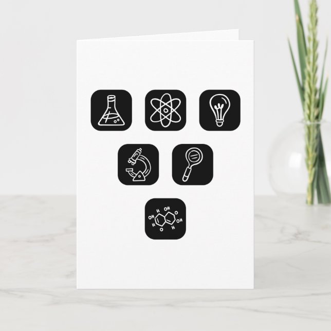 Science Inslag Items Kort (Framsida)