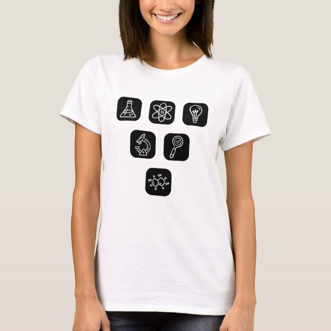 Science Inslag Items T Shirt (Framsida)
