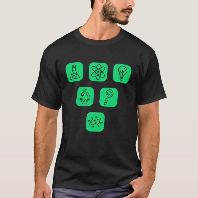 Science Inslag Items T Shirt (Framsida)