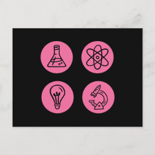 Science Inslag Items Vykort