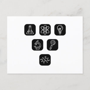 Science Inslag Items Vykort