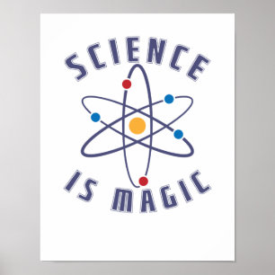 Science is Magic Nerd Poster