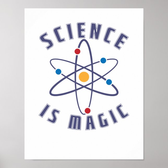 Science is Magic Nerd Poster (Framsidan)