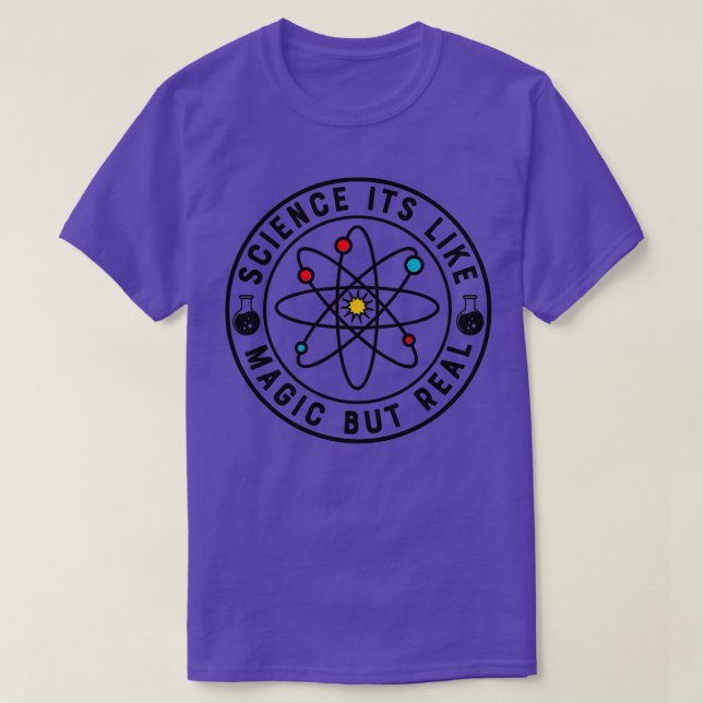 Science Itx27s som magic men Real 1 T Shirt (Design framsida)