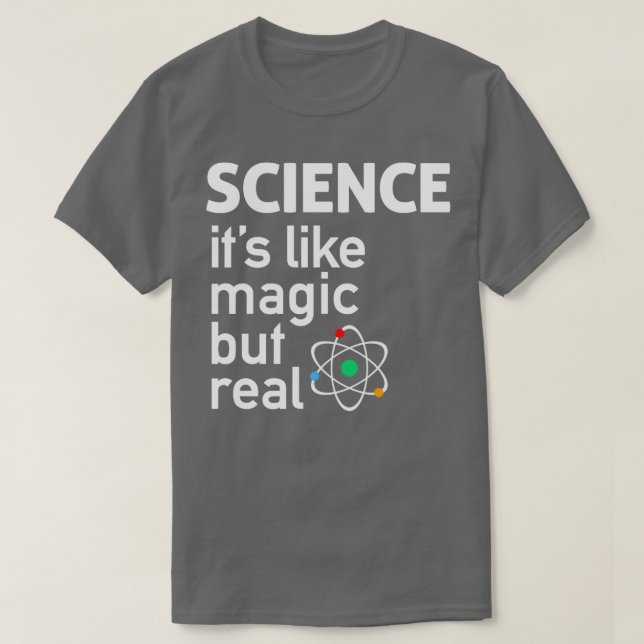 SCIENCE Itx27s som magic men RealTShirt 2 T Shirt (Design framsida)