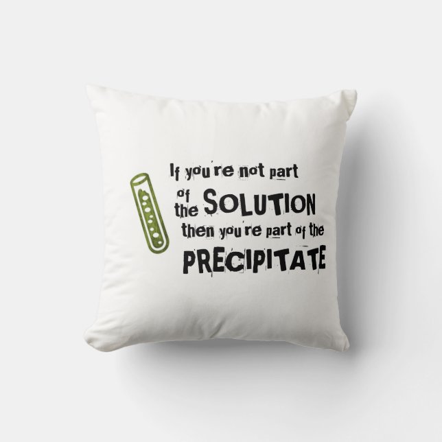 Science Joke Pillow Kudde (Framsida)