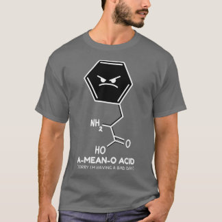 Science Jokes A-Elak-O Acid Science Älskare Geek P T Shirt