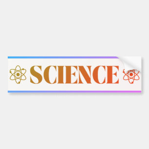 Science kärlek humper Sticker Bildekal
