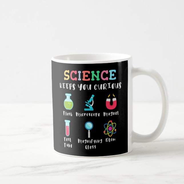 Science keeps you curious kaffemugg (Höger)