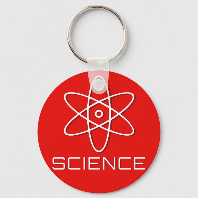 Science Keychain Red Nyckelring (Framsida)