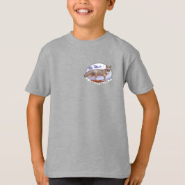 Science Kids T-Shirt Logotyp Front Science Fox Bac