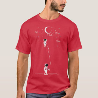 Science Kliber Gift Astronaut klättring T Shirt