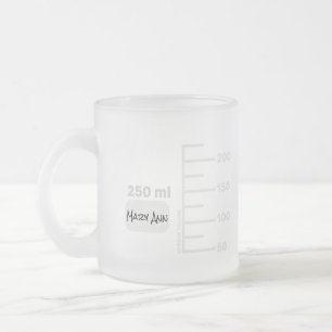 Science Lab Beaker Personlig Big Label Mugg