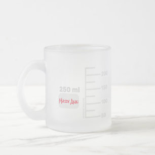 Science Lab Beaker Personlig Big Label Mugg