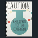 Science Lab Chemistry Mönster Notebook Anteckningsbok<br><div class="desc">Science Note Bokar for Chemistry</div>