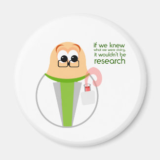 Science Lab Researcher Magnet