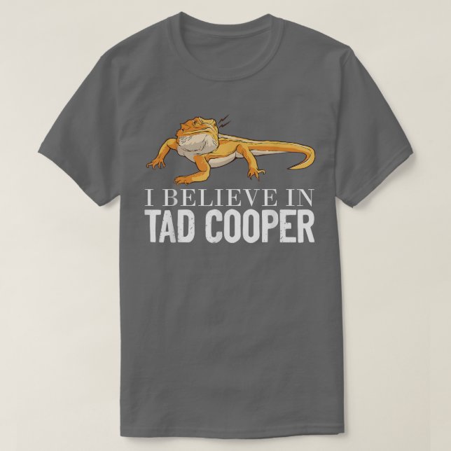 Science Lizard Tad Cooper Fläkt T Shirt (Design framsida)