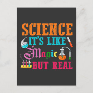 Science Magic Future Scientist Chemistry Student Vykort